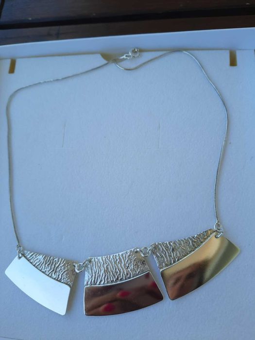 Colar de prata USADO UMA VEZ - NOVO PREÇO