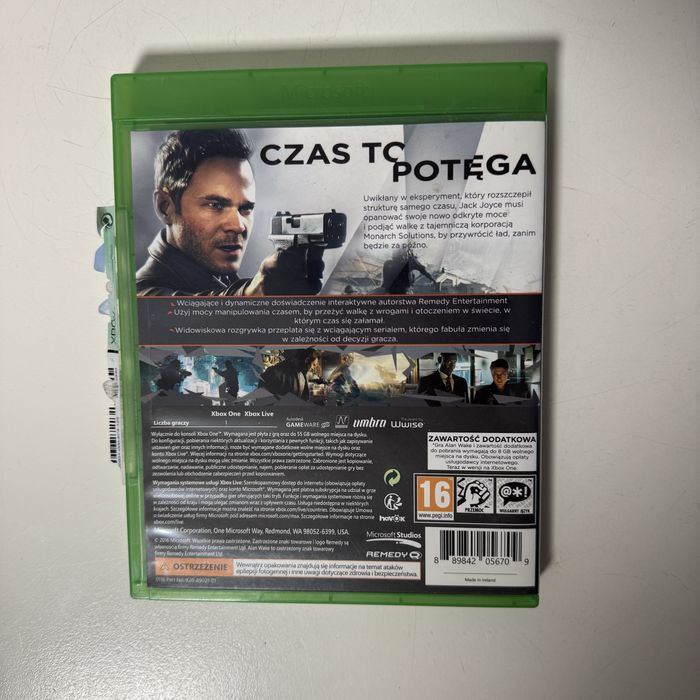 Quantum Break Xbox One Xbox Series X