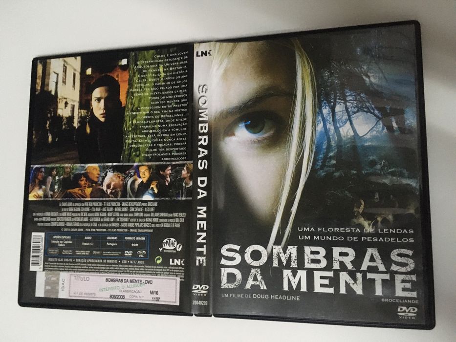 Sombras da Mente Dolby Digital 5.1  e Legendas em Português Selo IGAC (Portes CTT GRÁTIS)