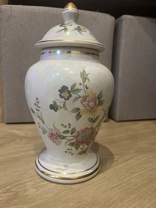 Vaso com desenhos Vintage