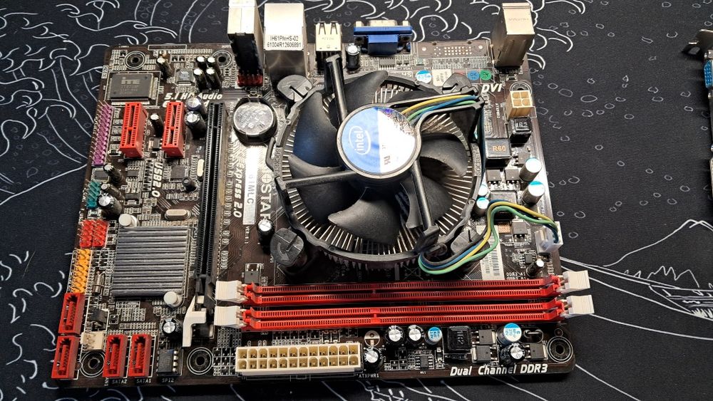 комплект материнская плата Biostar H61MLC