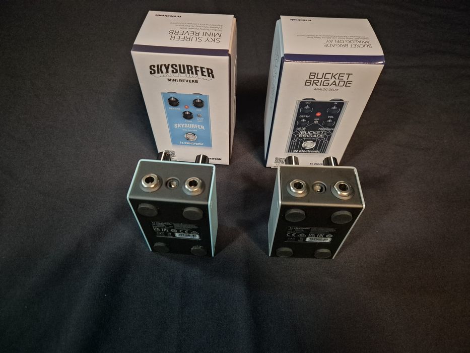 TC Electronic Skysurfer Reverb e Bucket Brigade Delay