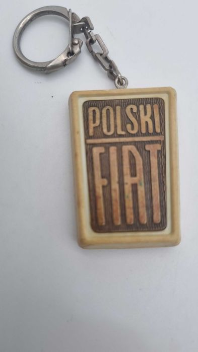 Brelok Polski Fiat PRL Breloczek gadżet reklamowy PRL Maluch Duży fiat