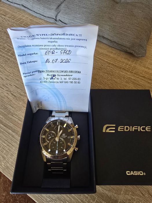 Sprzedam Casio Edyfice EFR-571DW.