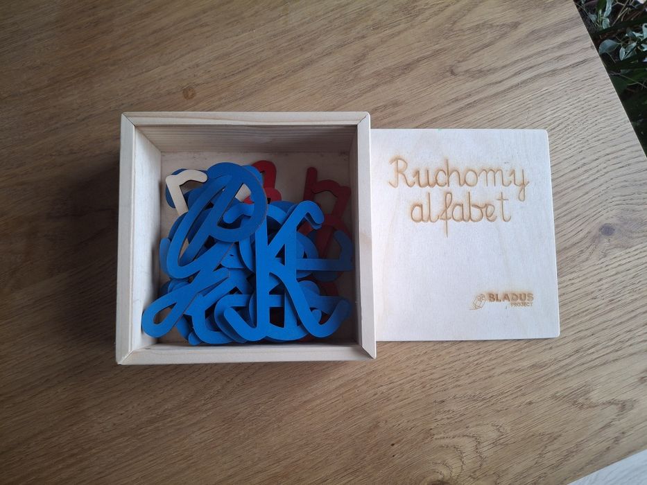 Ruchomy alfabet DUŻE litery