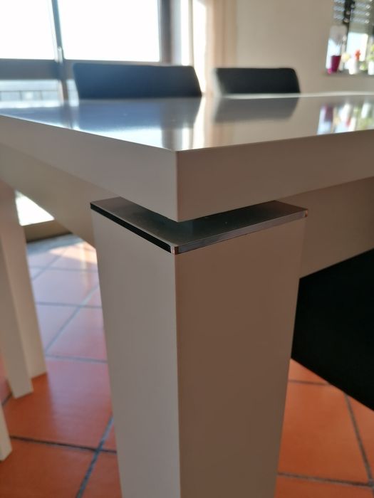 Mesa sala Baviera Branca