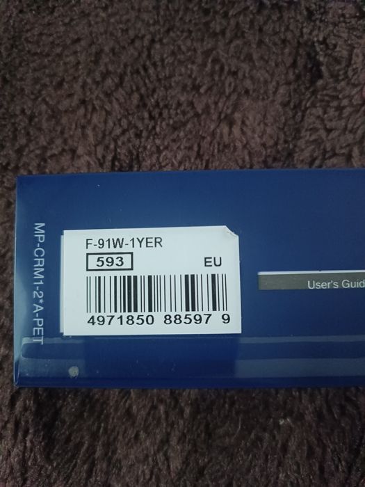 Часи CASIO  F-91W-1YER