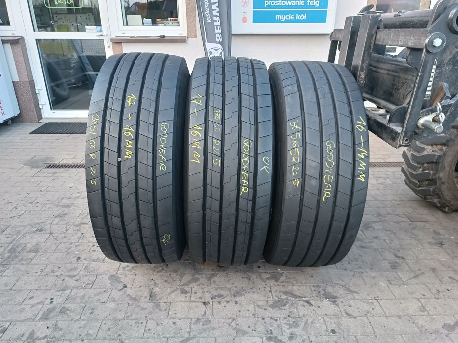 385/65R22.5 Goodyear KMAX T 1 sztuka Rostek • OLX.pl