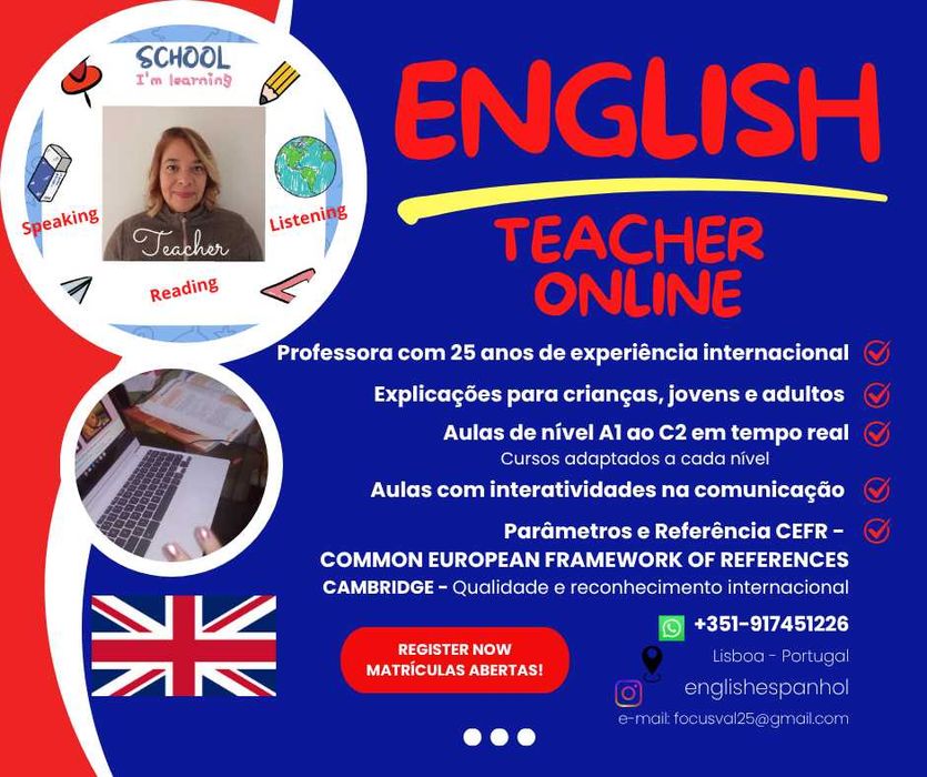 Explicação de Inglês (Pack de Promoção *Setembro)