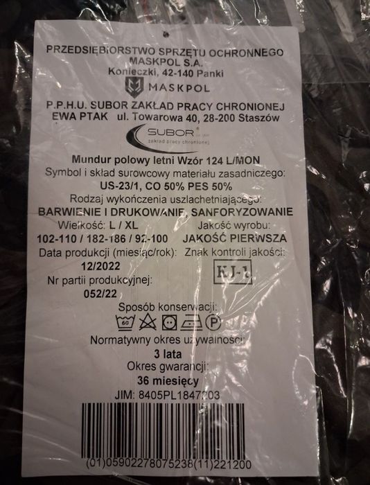 Mundur polowy wojskowy ! Okazja
