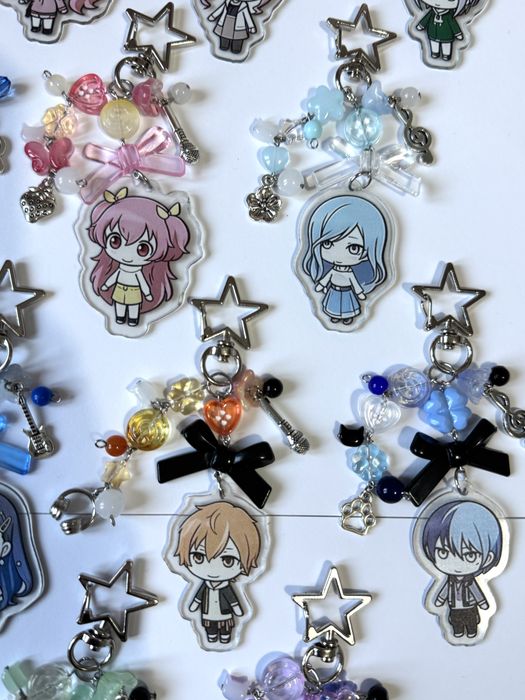 project sekai keychains handmade
