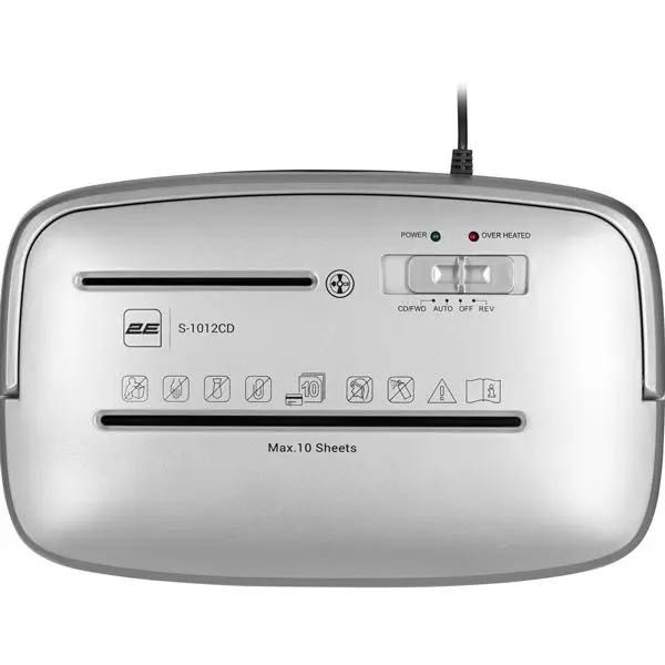 Шредер для паперу paper shredder 2E S-810CC