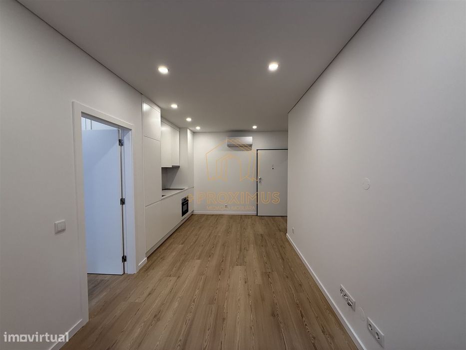 Apartamento T1K no centro da cidade