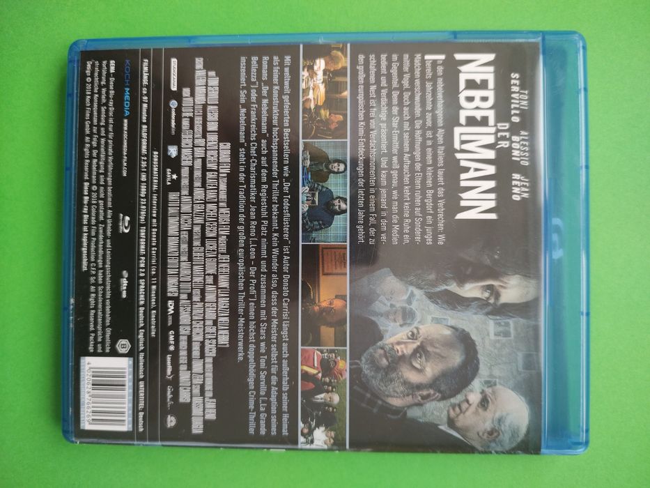 Nebelmann Dziewczyna we mgle znakomity kryminał po angielsku lub niemiecku blu-ray