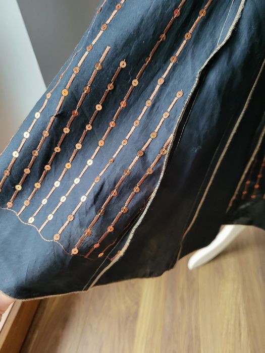 Spódnica czarna elegancka podszewka S
