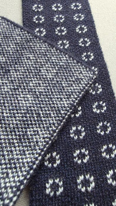 Krawat knit kaszmirowy E. MARINELLA