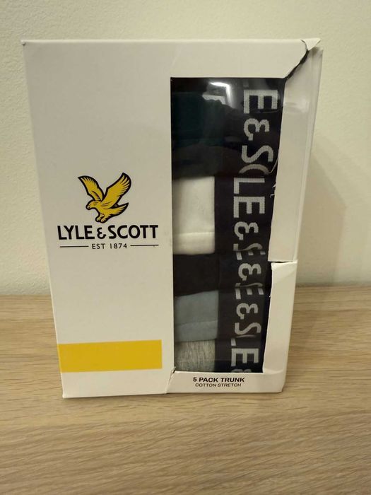 Bokserki Lyle & Scott Vintage 5-pak | Nowe w Pudełku | Rozmiar M Neue