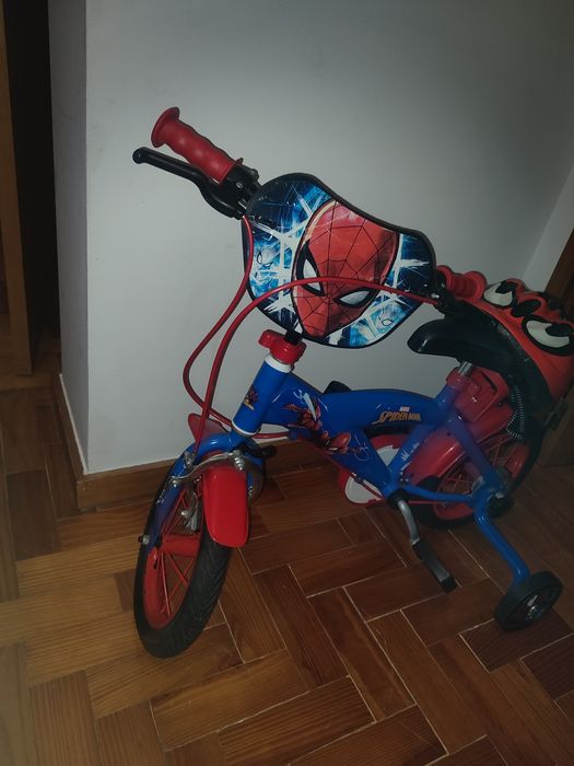 Bicicleta homem aranha