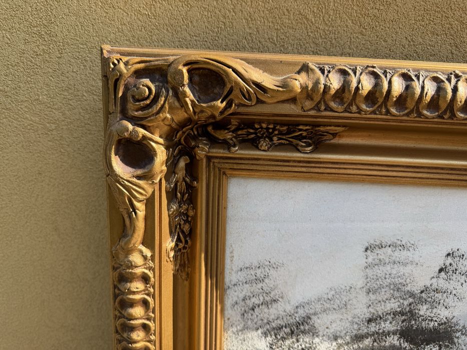 Quadro Dourado Decorativo