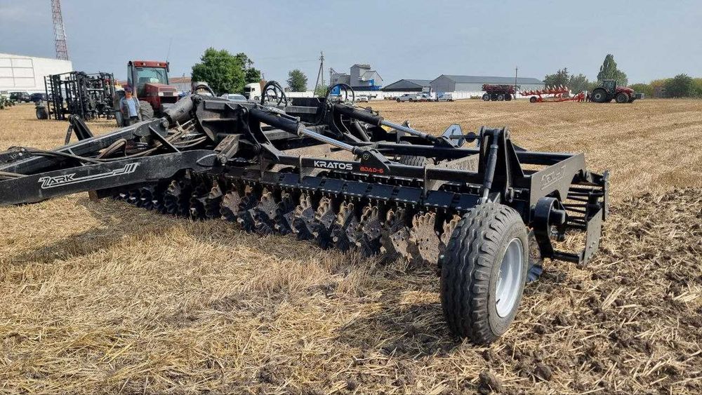 Важкий Дисковий Лущільник КРАТОС 6м Демпферна Борона АРК ГРУП