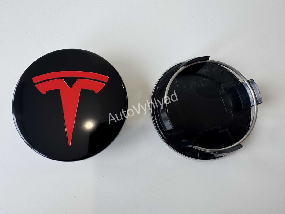 Ковпачки на диски заглушки TESLA тесла 58мм
