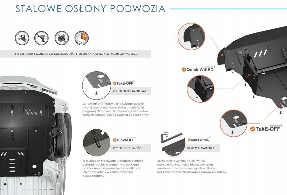 Fiat Scudo 2022- 2.0 Hdi Stalowa Dolna Osłona Silnika 0839 Mag