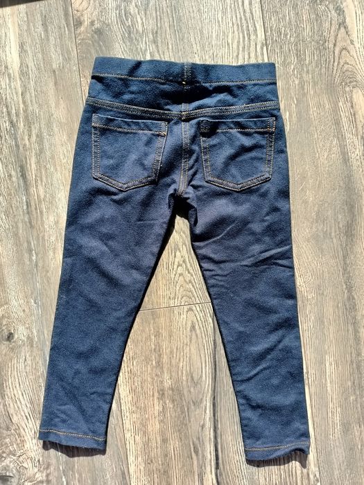 Leginsy jeansy NEXT dla dziewczynki r 104 3-4 lata