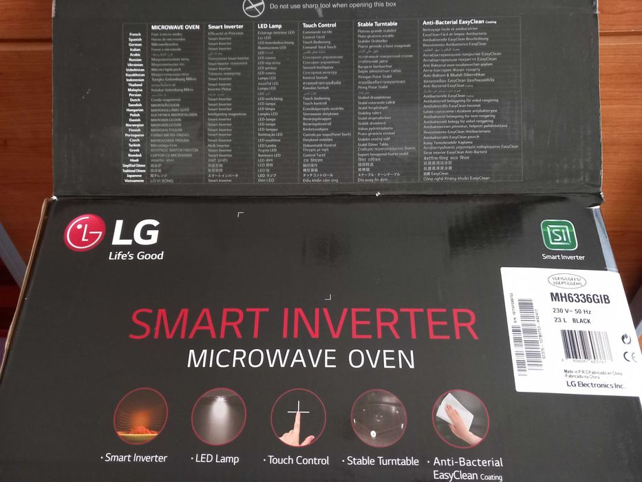 MICROONDAS LG - MH6336GIB - Avariado