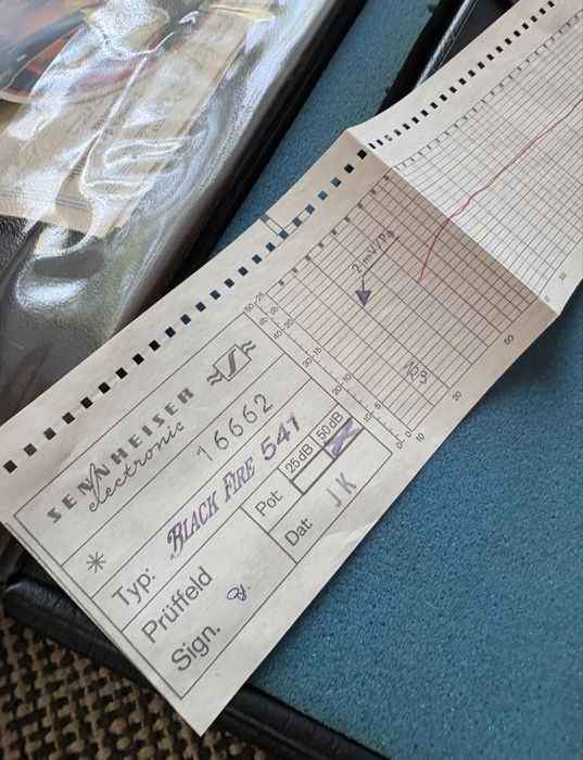 Sennheiser 541 microfone