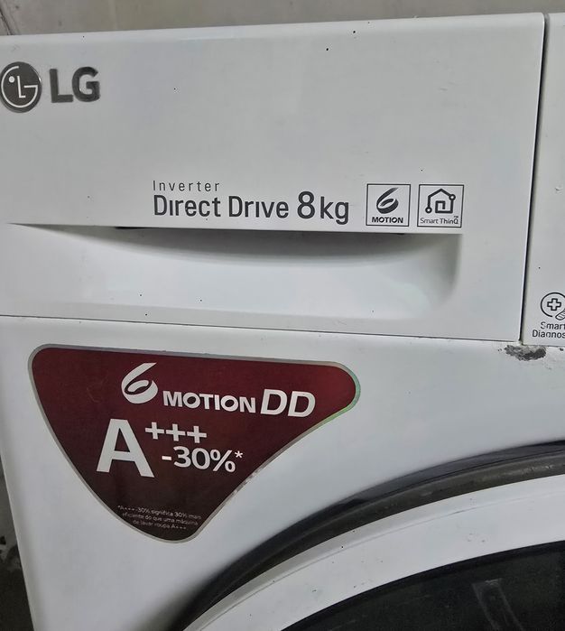 Máquina de lavar roupa LG 8KGS