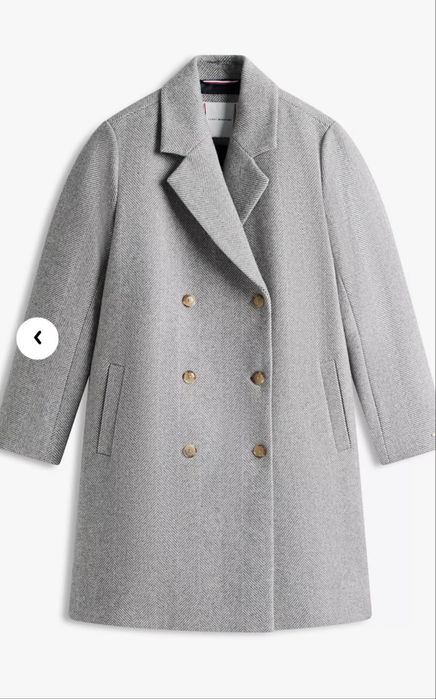 Сіре  пальто Tommy Hilfiger, XL
