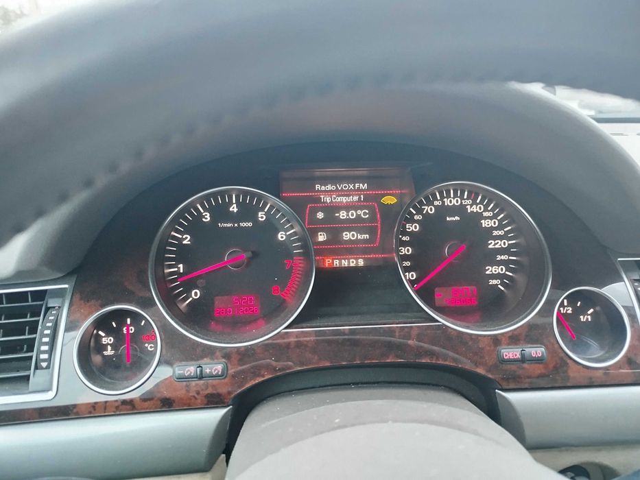 Audi a8 4,2 fsi 350 ps. quarto 4x4