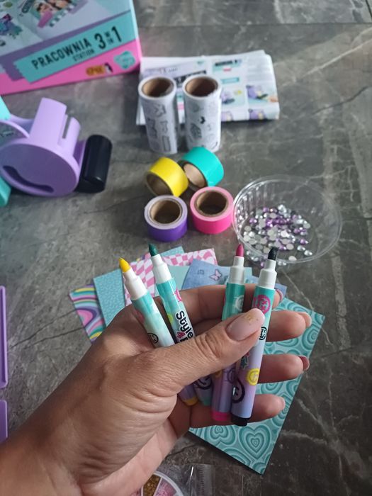 Zabawka Pracownia naklejek 3w1 Epee