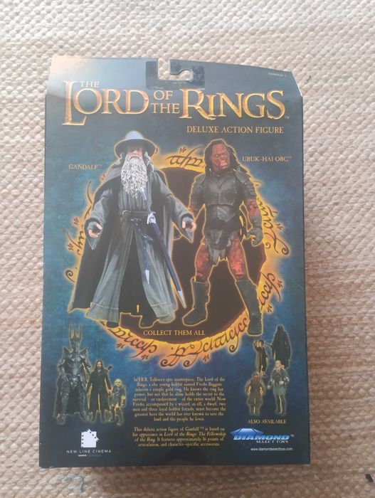 Gandalf Deluxe Action Figure – Diamond Select Toys – Lord of the Rings (Completo)