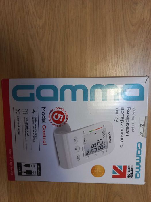 Тонометр новый автоматический GAMMA 4Gen Control.