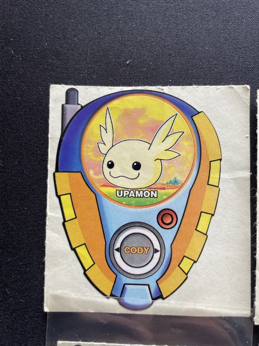 Digimon 02 digivice stickers Vidal