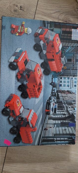 Klocki Buildx Wóz strażacki