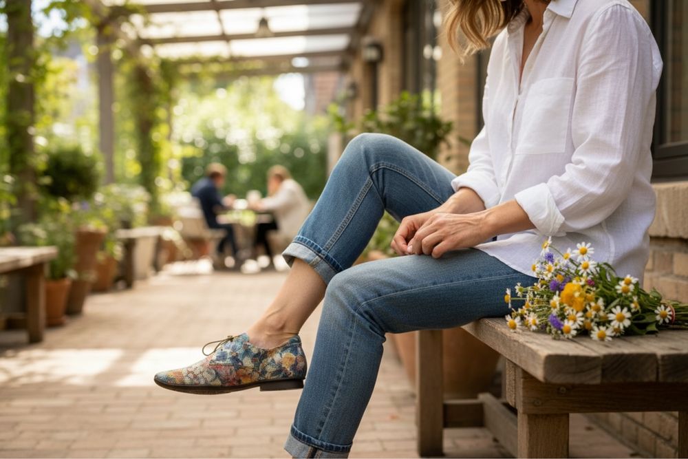 Polbuty skorzane Think! rozmiar 39