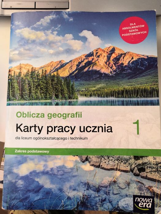 Oblicza geografii 1 karty pracy