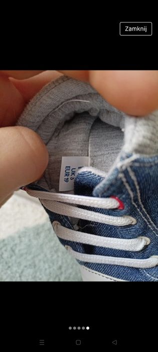 Buty niechodki rozmiar 19