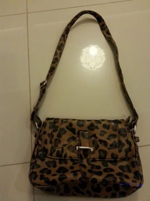 Torebka listonoszka pantera SKÓRA