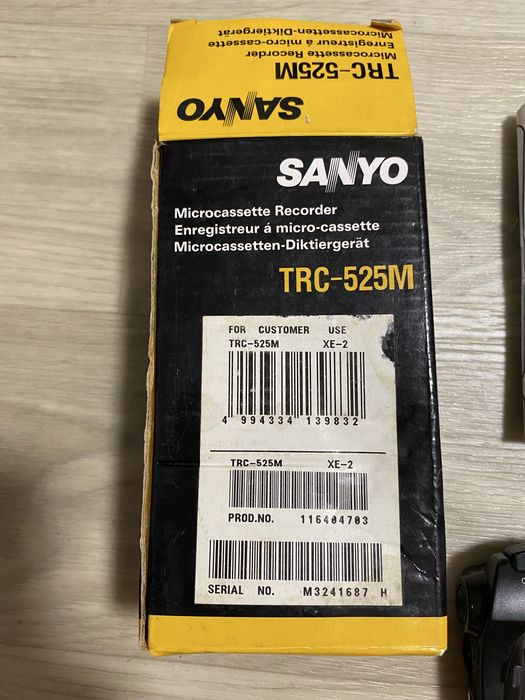 Диктофон мікроеасетний Sanyo TRC-525M