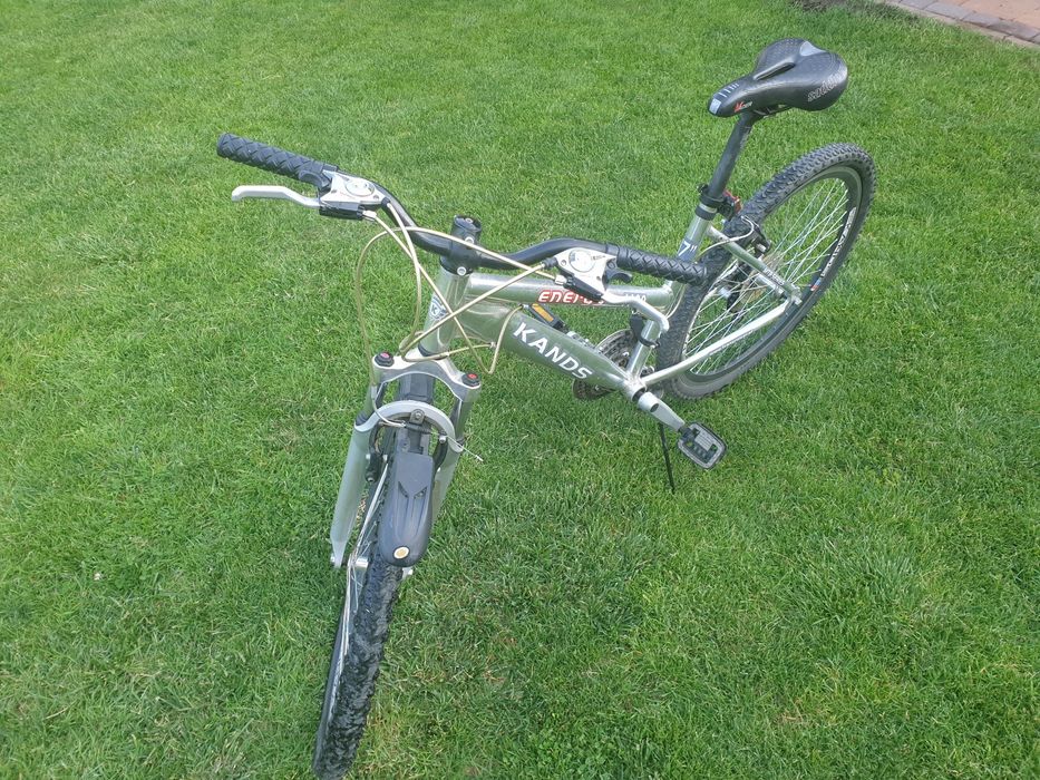 Rower Kands aluminium srebrny
