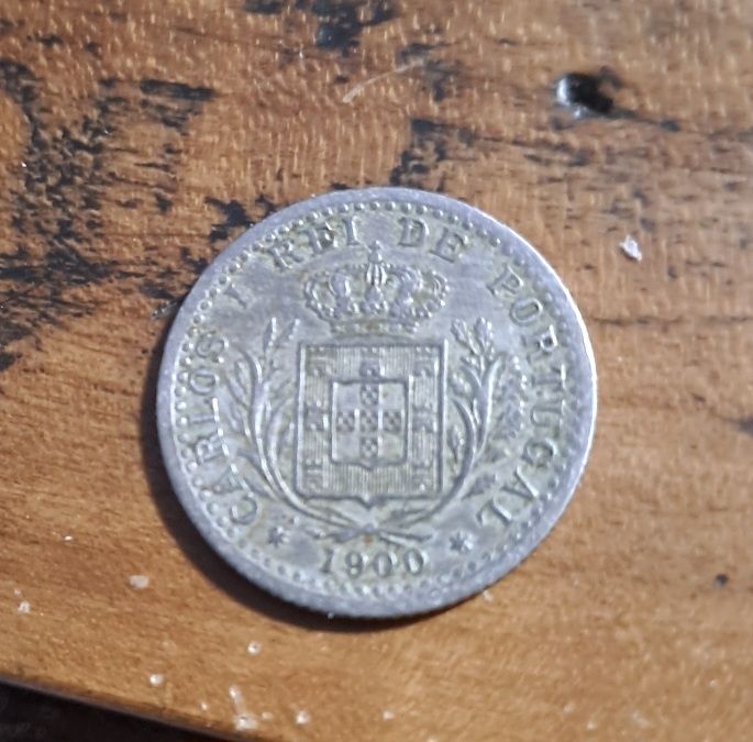 Moeda 100 reis 1900