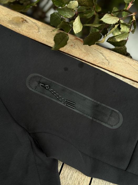 Зіп-худі Nike Tech Fleece PSG чорна чоловіча зіпка Найк Теч Флис | Кофта Найк Теч флис черная мужская спортивная зипка Nike Tech Fleece X PSG серая