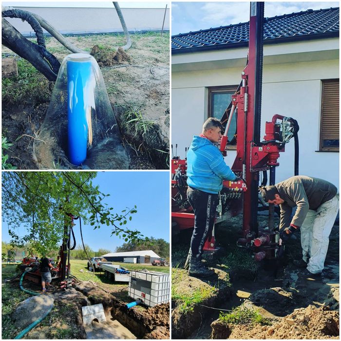 Studnie głębinowe, wiercenie studni, systemy pompowe, kopanie studni.
