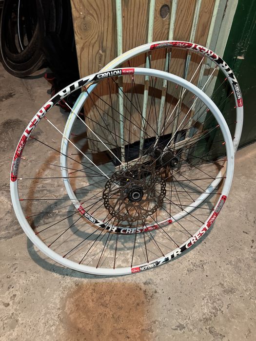 Koła obrecze + piasty SLX ztr crest 29er sztywna oś