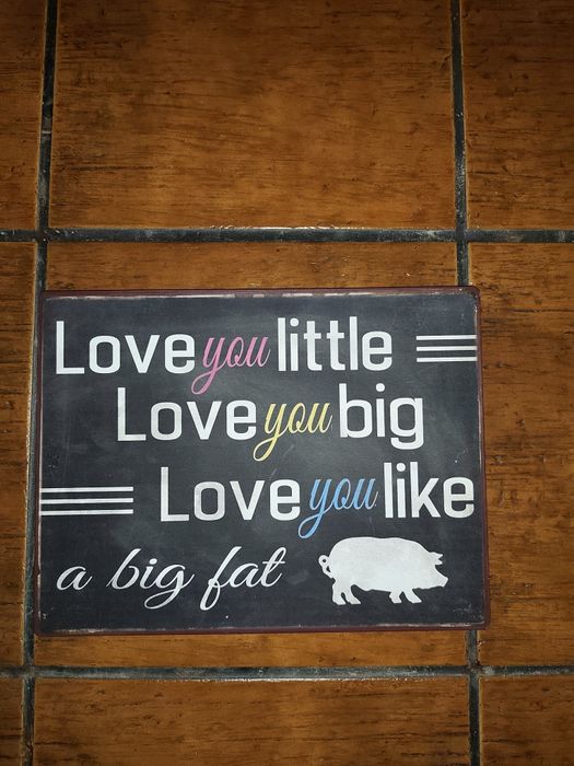 Placa de metal decorativa estilo retrô