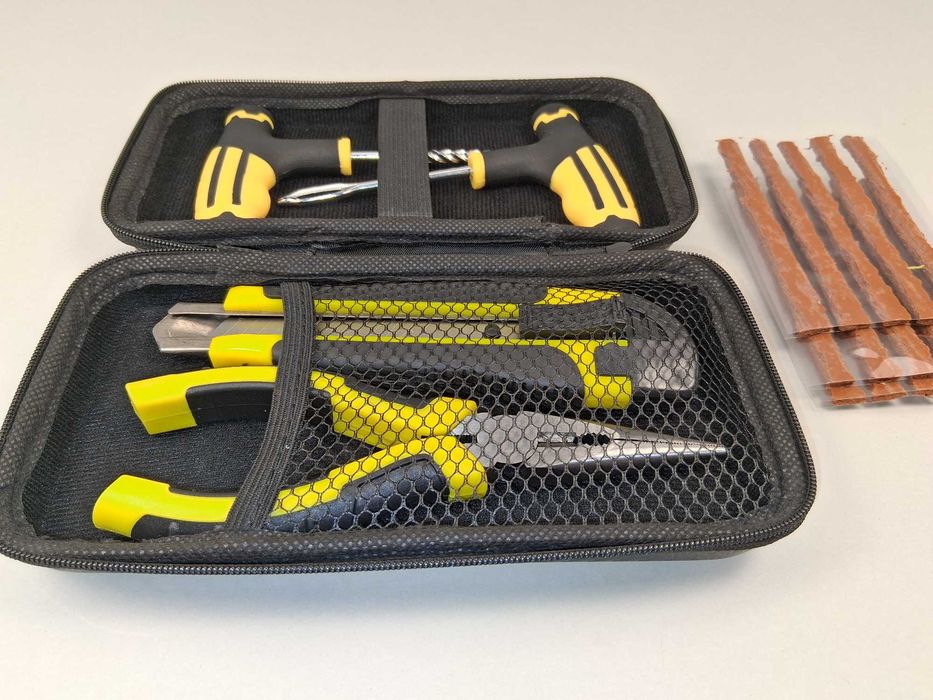 O082 Profesjonalny Zestaw Narzędzi Do Naprawy Opon W Etui