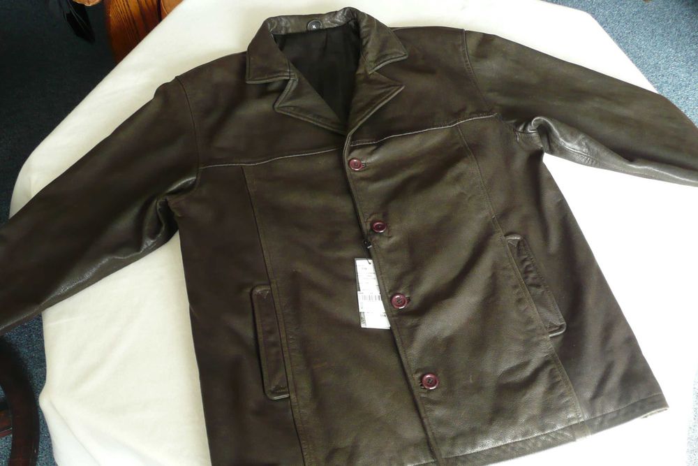 nowa kurtka skórzana